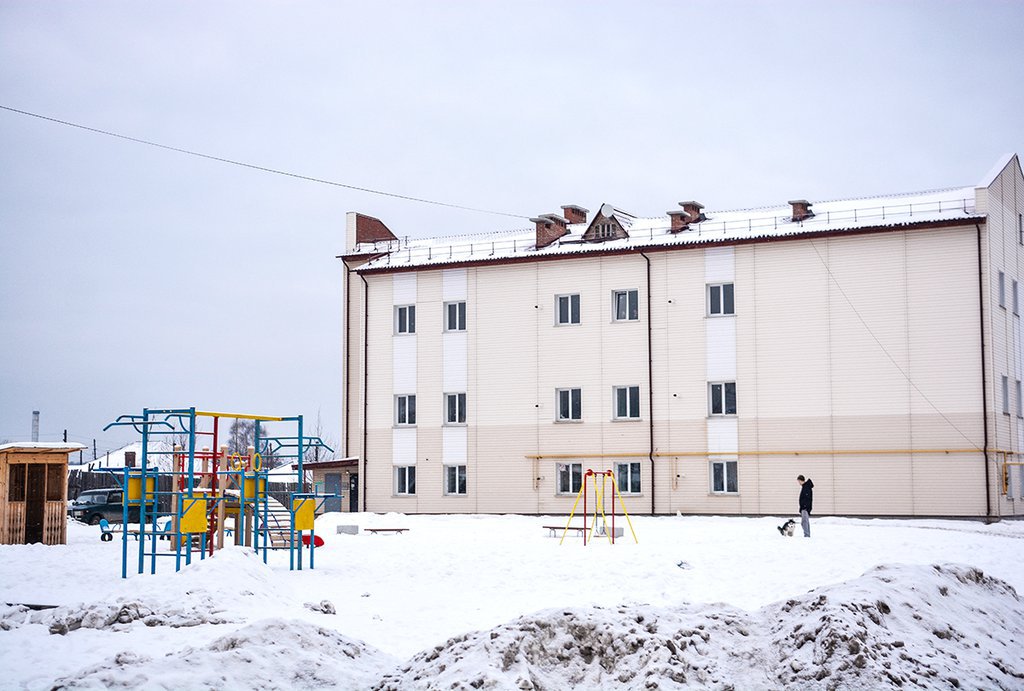 Карпинск, дома для переселенцев из ветхого жилья