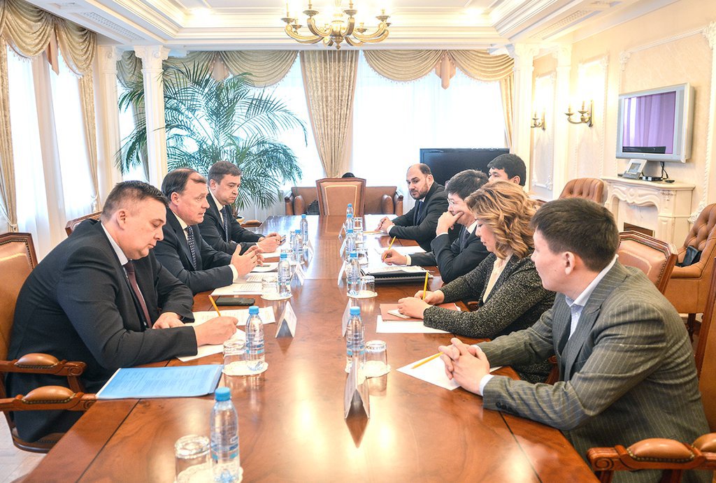 встреча Орлова с делегацией Казахстана