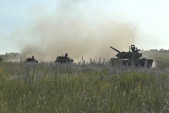 Уральских танкистов подняли по тревоге. Фото: Пресс-служба ЦВО