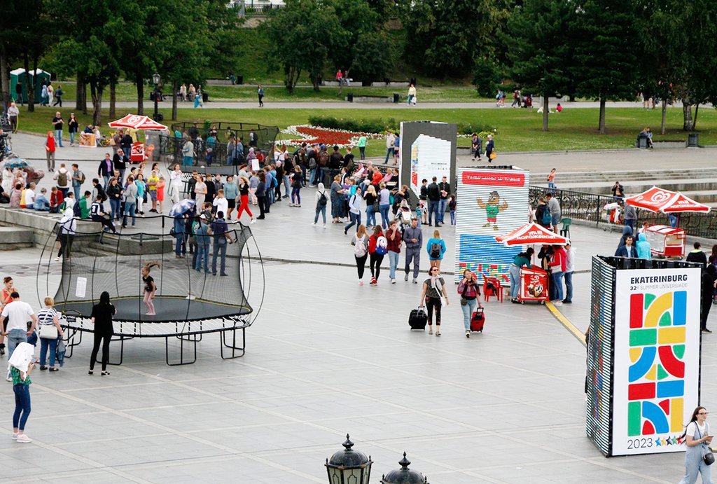 Гости Универсиады смогут посетить спортивный праздник в Екатеринбурге без визовых сложностей. Фото: Александр Зайцев