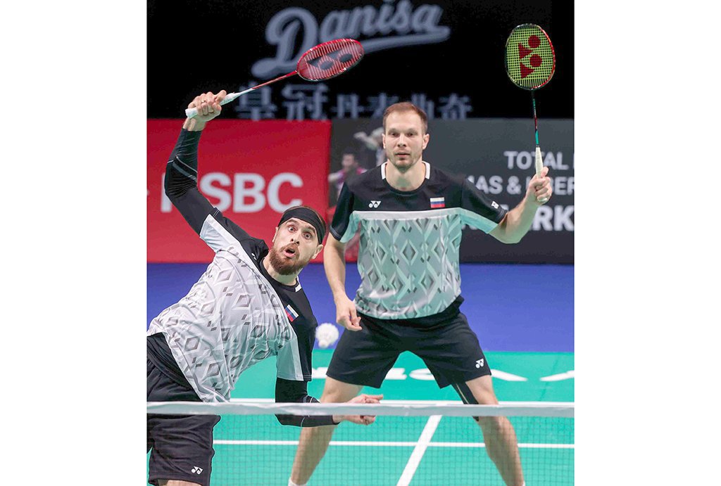 Иван Созонов (справа) и Владимир Иванов потратили много сил и эмоций на турнире. И в итоге добрались до финала. Фото: Badmintonphoto/BWF