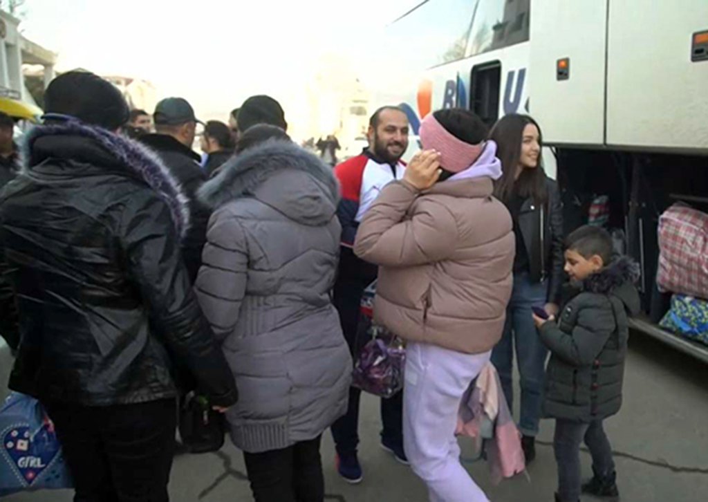 Карабах, беженцы, Москва