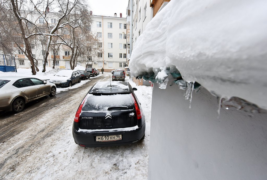 Екатеринбург уборка снега