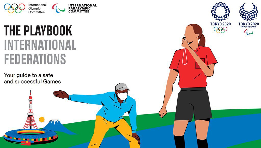 Из обложки опубликованных правил следует, что некоторые судьи будут носить маски во время соревнований. Фото: INTERNATIONAL OLYMPIC COMMITTEE (IOC)