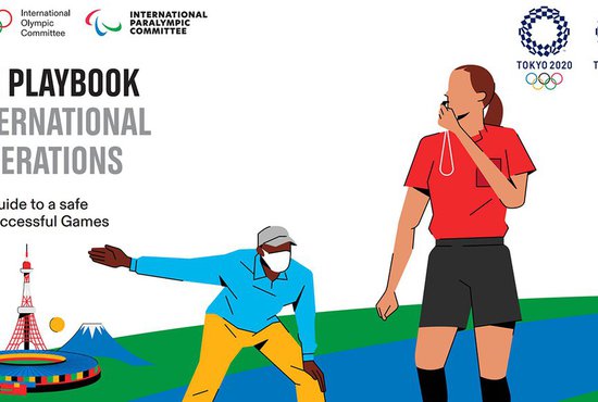 Из обложки опубликованных правил следует, что некоторые судьи будут носить маски во время соревнований. Фото: INTERNATIONAL OLYMPIC COMMITTEE (IOC)