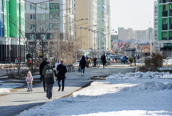 По размеру территории и количеству жителей Академический будет одним из самых крупных районов Екатеринбурга. Фото: Владимир Мартьянов