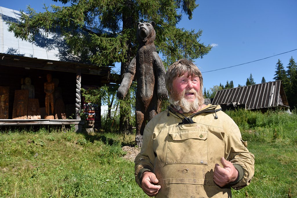 Пенсионер из села Сабик Михаил Брылунов – о жизни, своём творчестве и языческих богах.