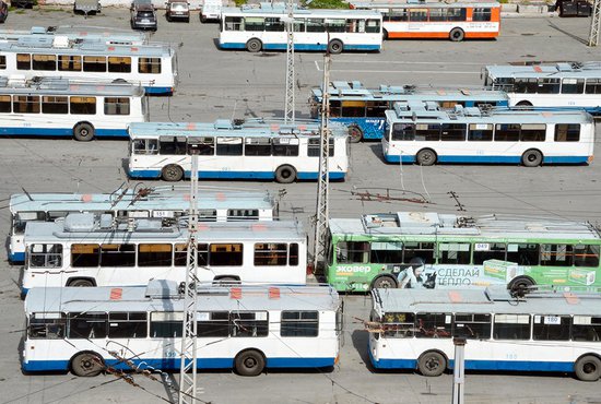 Неделю назад энергетики остановили движение троллейбусов и трамваев в Екатеринбурге из-за долгов Гортранса  Фото: Павел Ворожцов