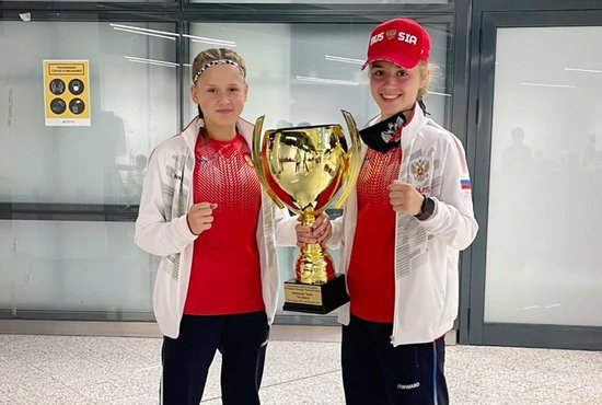 Снежана Кузнецова (слева) и Валерия Рыжова. Фото: ЦСП спортивных сборных команд Свердловской области