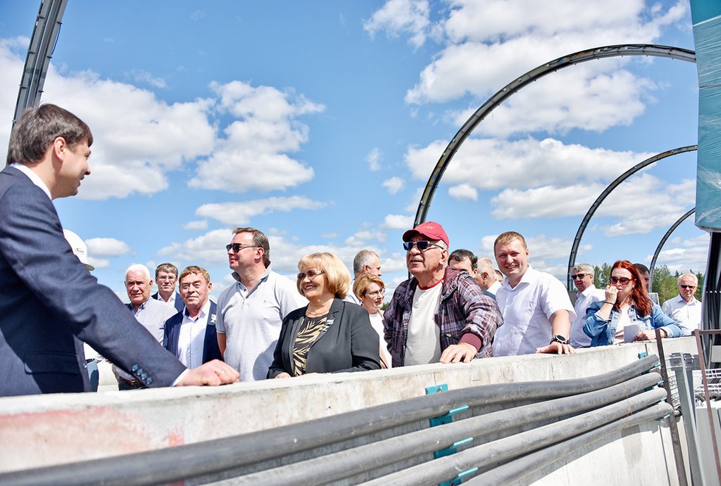 Людмила Бабушкина выразила уверенность, что горожане оценят удобство и и красоту нового моста. Фото: Полина Зиновьева