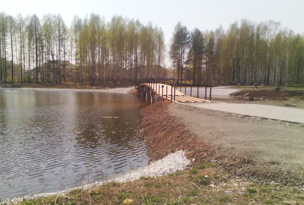 Благоустройство Комсомольского парка в Волчанске