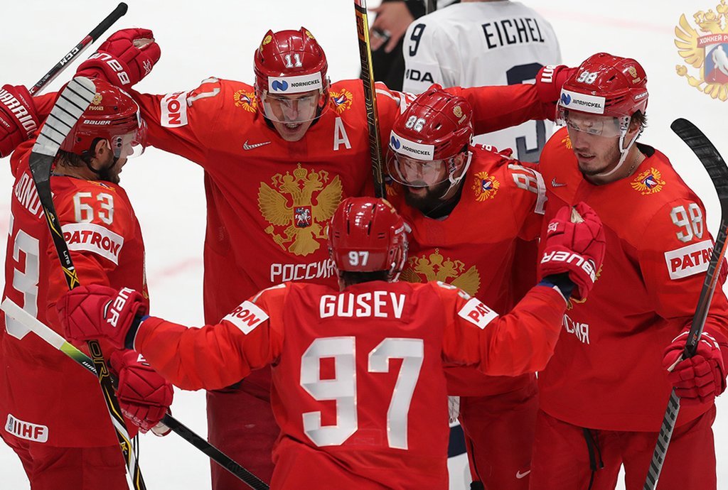 сборная России по хоккею 2019