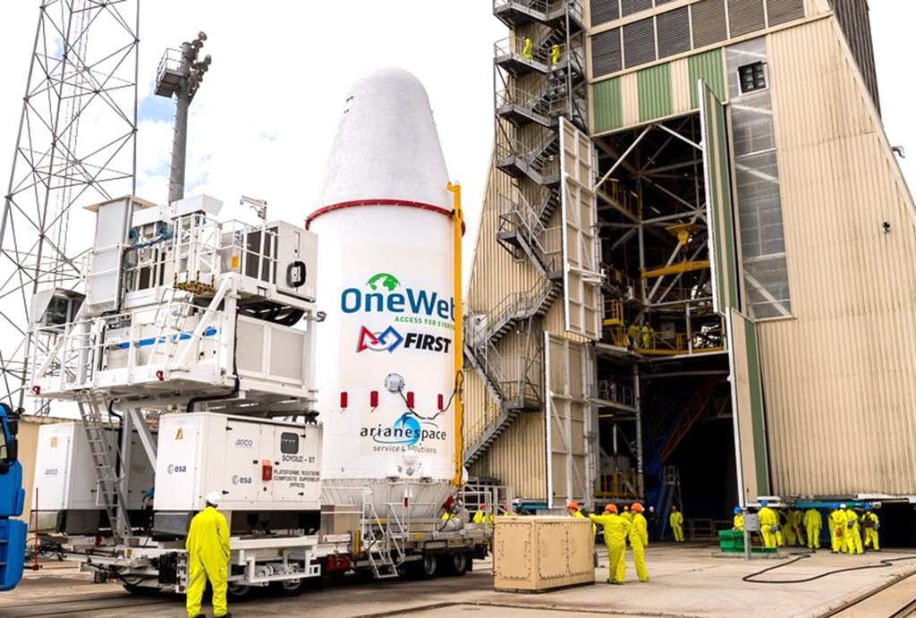  ракета «Союз» и спутники OneWeb