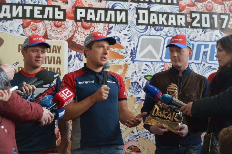 Сергей Карякин, Кольцово, победитель ралли "Дакар-2017", квадроциклист