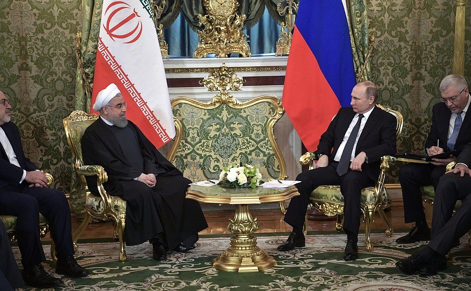 Владимир Путин, Хасан Рухани, выборы в Иране