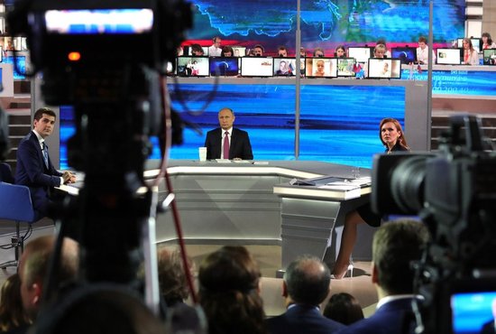 Владимир Путин поделился впечатлениями от "Прямой линии". Фото: kremlin.ru