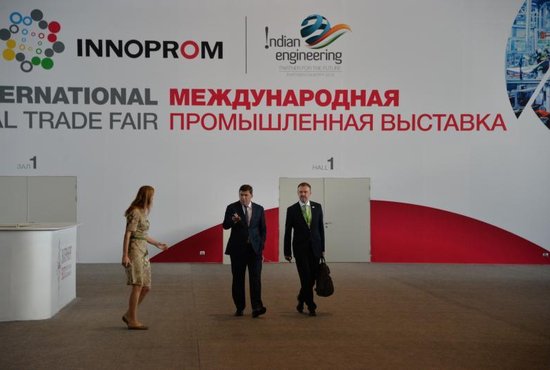 Международная выставка ИННОПРОМ откроется в Екатеринбурге 10 июля. Фото: Александр Зайцев.