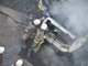 Два автомобиля загорелись минувшей ночью в Качканаре. Фото: Алексей Кунилов