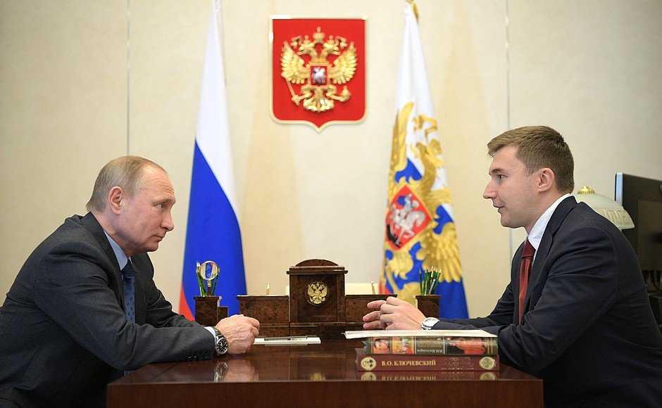 Владимир Путин встретился с Сергеем Карякиным