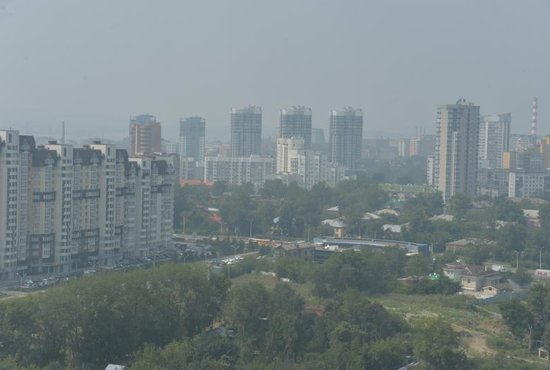 Над Каменском-Уральским и Краснотурьинском повис смог. Фото: Александр Зайцев