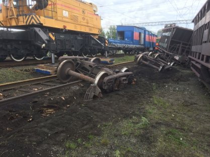 В общей сложности было повреждено около 51 метра железнодорожного полотна. Фото: пресс-служба Уральского следственного управления на транспорте
