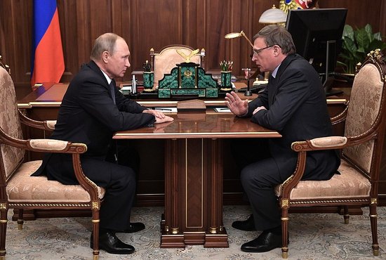 Сегодня Владимир Путин лично встретился с Александром Бурковым. Фото: пресс-служба Кремля