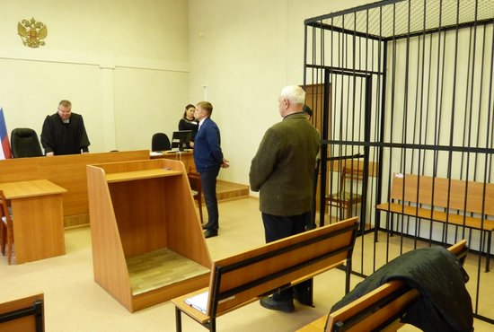 Мужчина был взят под стражу в зале суда. Фото: пресс-служба ГУ МВД России по Свердловской области