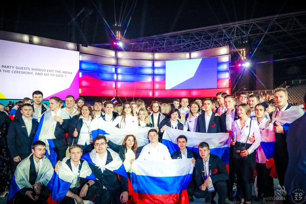 Сборная России на WorldSkills Abu Dhabi