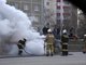 На тушение пожара выезжали десять огнеборцев на двух спецмашинах. Фото: Павел Ворожцов