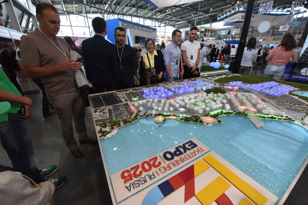 Екатеринбуржцы уже продумали, как можно будет разместить в городе павильоны ЭКСПО-2025