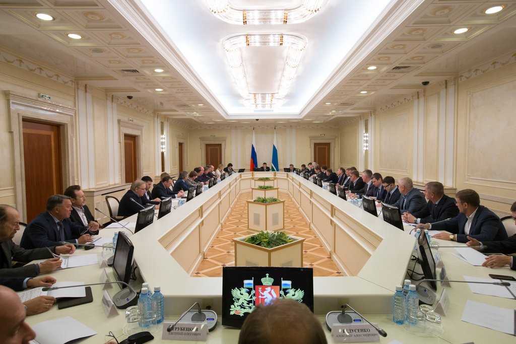 Совещание по подготовке к ЭКСПО-2025 в Екатеринбурге