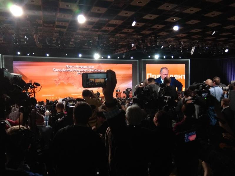 большая пресс-конференция Президента РФ Владимира Путина