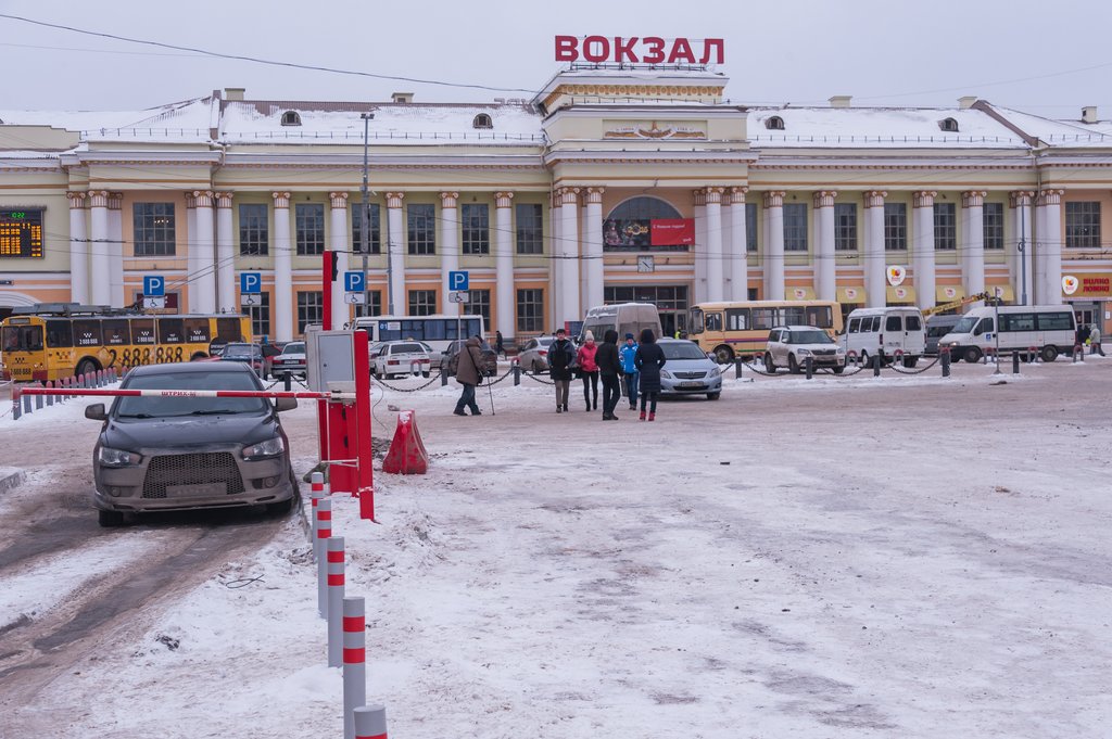 Железнодорожный вокзал в Екатеринбурге