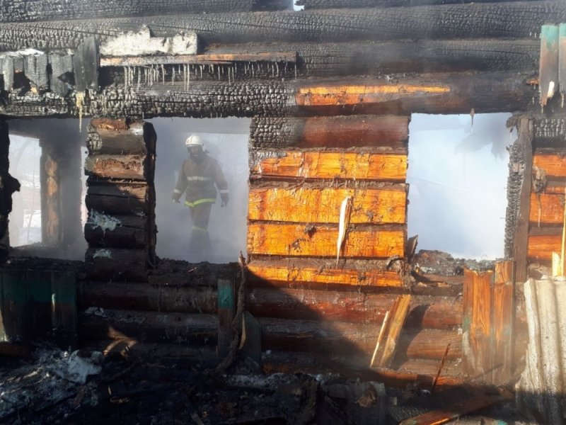 Пожар в селе Благовещенском