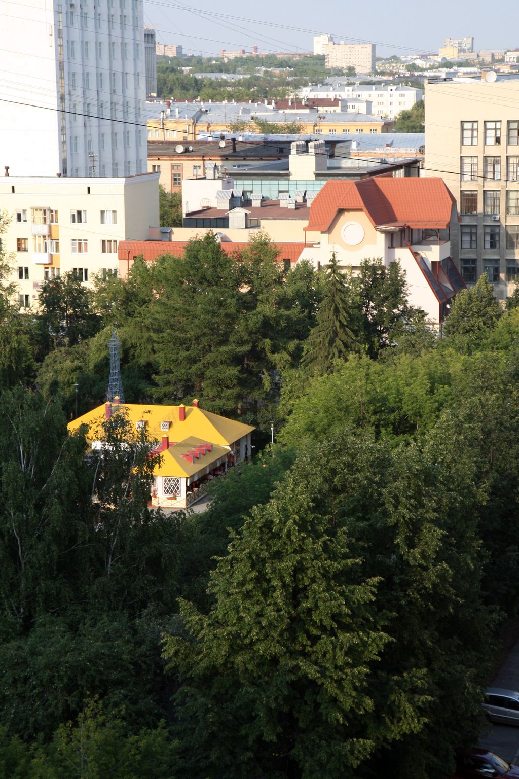 Екатеринбург вид сверху