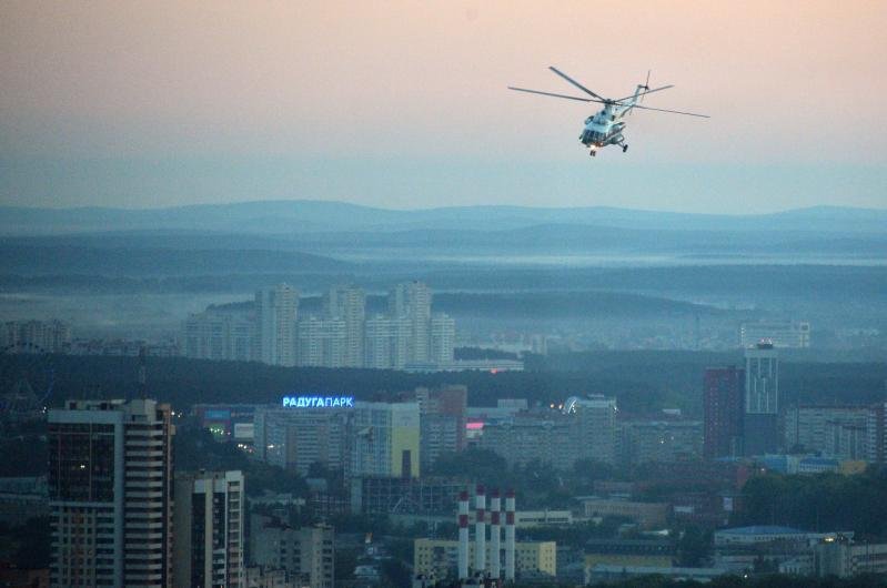 Вертолёт в Екатеринбурге