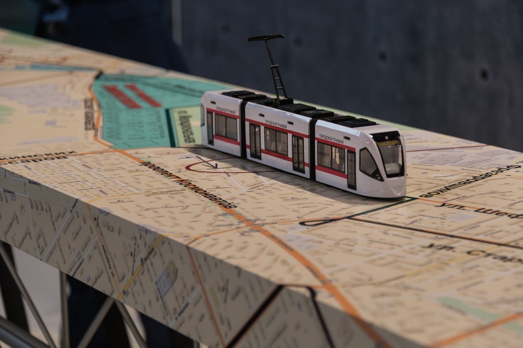 Модель трамвая