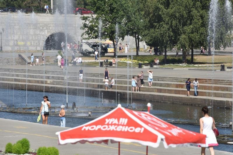 Лето в Екатеринбурге