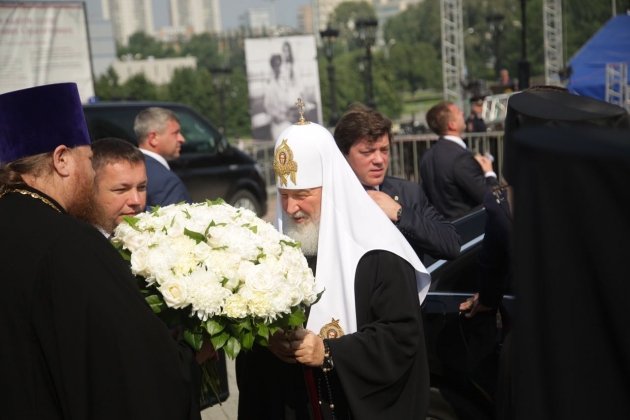 Патриарх Кирилл в Екатеринбурге
