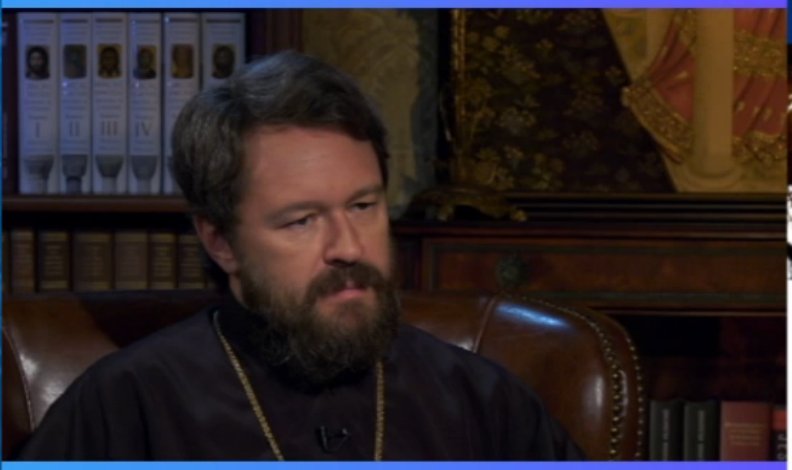 Скриншот программы «Церковь и мир» на телеканале «Россия -24»