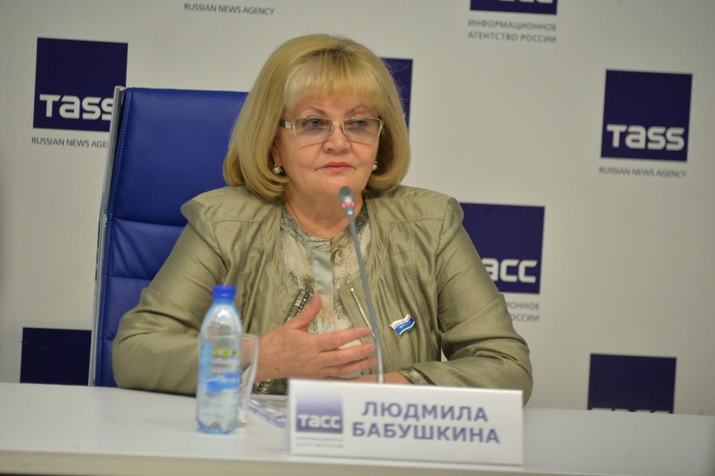 Спикер регионального парламента Людмила Бабушкина