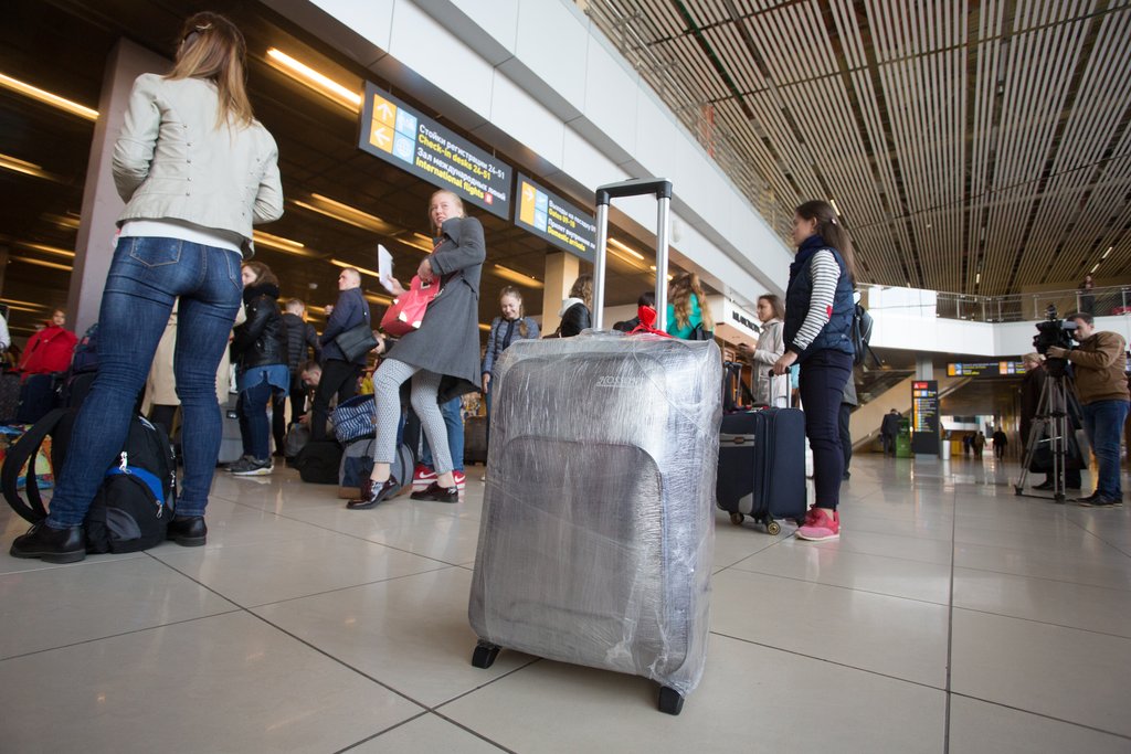 Оставленный чемодан в аэропорту