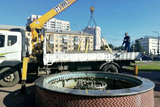 Теперь фонтан вновь порадует екатеринбуржцев уже весной 2019 года. Фото: пресс-служба администрации Орджоникидзевского района Екатеринбурга