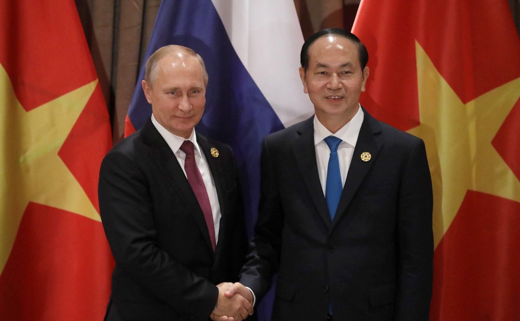 Президент России и глава Вьетнама