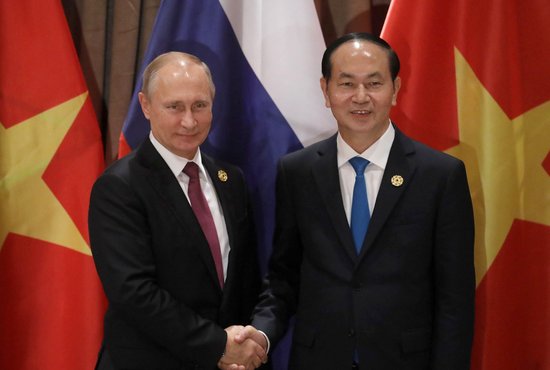 Чан Дай Куанг сделал большой вклад в развитие отношений между Россией и Вьетнамом. Фото: пресс-служба Кремля
