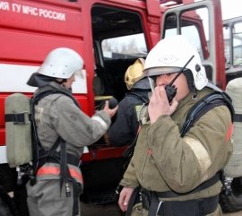 Общий отбой пожару был дан в 2:32. Фото: пресс-служба ГУ МЧС по Свердловской области