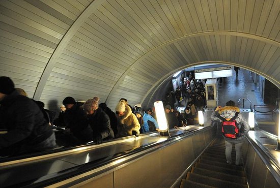 В Екатеринбурге открыли станцию метро «Площадь 1905 года». Фото: Павел Ворожцов