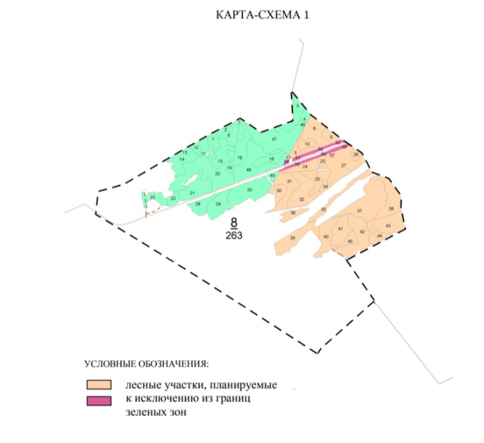 Карта лесничеств свердловской области