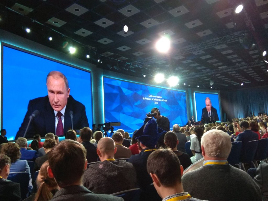 Пресс-конференция Президента РФ