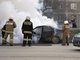 На место происшествия выехали пять спасателей на двух пожарных машинах. Фото: Павел Ворожцов